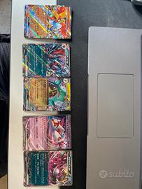5 carte pokemon giapponesi