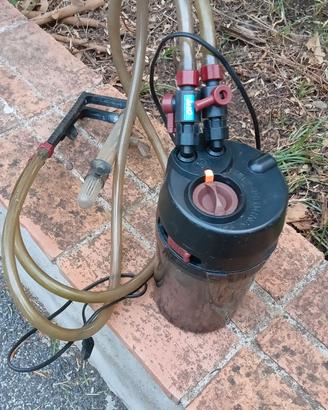 Filtro acquario, aeratore e riscaldatore
