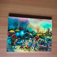 quadro naïf j.katawic certificato 