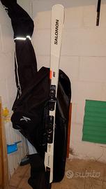 Sci SALOMON S/MAX 4 CON ATTACCO M10 GW L80. H=174