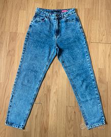 Pantaloni | Jeans | Vita Alta | BlueSteel | 38