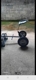 carrello x motocoltivatore con seduta 