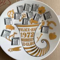 Piatto Fornasetti 1972