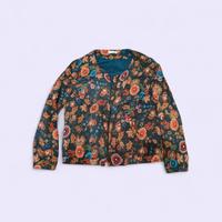 Giacca fantasia floreale – stile vintage/boho