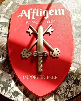 Affligem insegna pubblicitaria birra