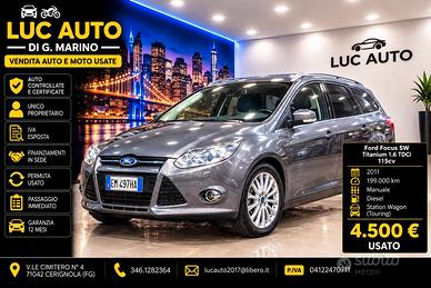 Ford Focus 1.6 TDCi 115 CV SW Titanium