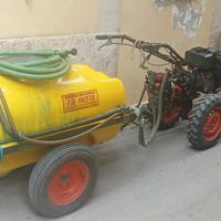 Motozappa con cisterna