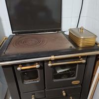 Cucina a legna in ghisa Sideros