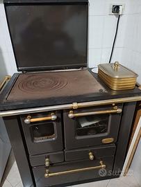 Cucina a legna in ghisa Sideros