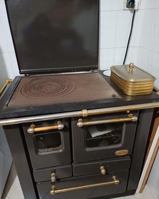 Cucina a legna in ghisa Sideros