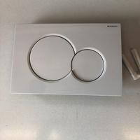 Placca wc Geberit bianco