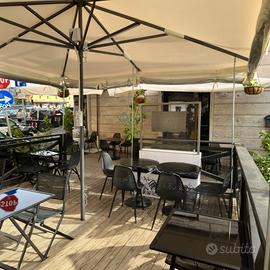 OMBRELLONE PROFESSIONALE HORECA 4m x 4,5m