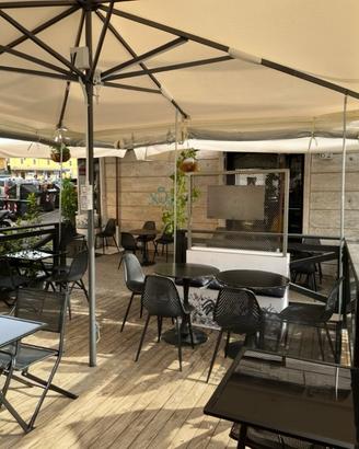 OMBRELLONE PROFESSIONALE HORECA 4m x 4,5m