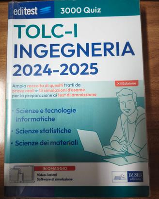 Libro TOLC-I Ingegneria