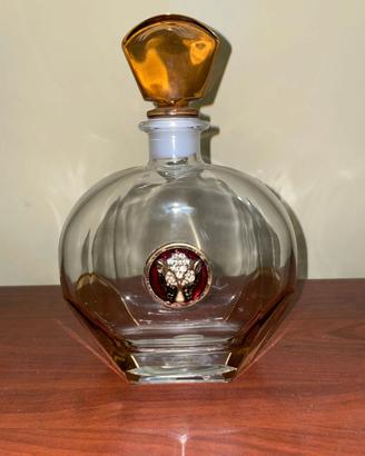 DECANTER IN VETRO ARTISTICO PUNTOARTE ANNI '90
