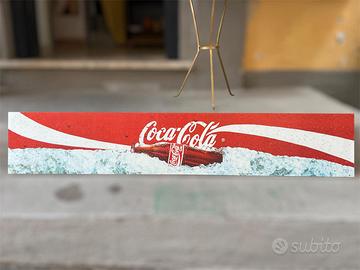Insegna Pubblicitaria Coca Cola Anni 90 Plexiglass