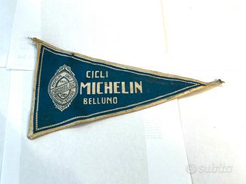 Gagliardetto pubblicitario vintage Cicli Michelin