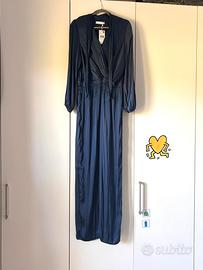 Tuta elegante blu Mango