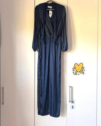 Tuta elegante blu Mango