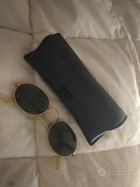 RayBan Ovali Specchiato Oro