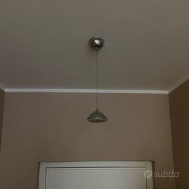 Lampadario Pendente LED Cromo Design Moderno