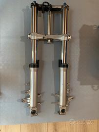 Coppia Forcelle e piastre Suzuki gsx 600