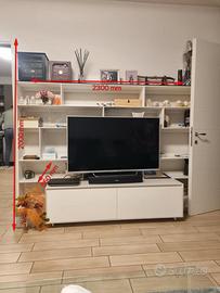 PARETE ATTREZZATA MOBILE SOGGIORNO+PORTA TV