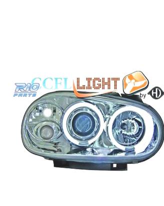 FARI VOLKSWAGEN VW GOLF 4 FONDO CROMATO