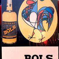 Insegna Tabella Pubblicitaria Bols Advokaat Old