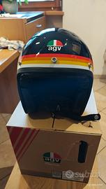 Agv casco X70  Riviera Blue/Rainbow Tg. MS