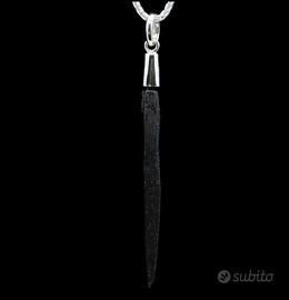 Collana in argento 925 con freccia vichinga