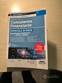 Libro esame per consulente finanziario Simone