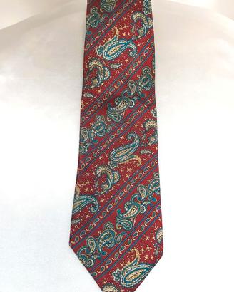 ANNI '90 - Cravatta 100% pura seta Daniel uomo