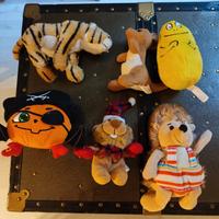 Set 6 peluche piccoli