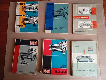 FIAT 1200 1800 2300 Catalogo Ricambi Originali