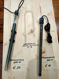 Accessori per allestimento acquario