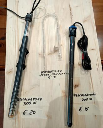 Accessori per allestimento acquario