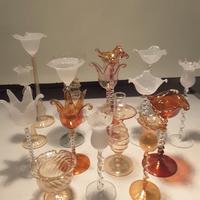 Bicchieri da collezione vetro soffiato