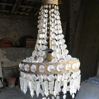 Lampadario vintage stile impero