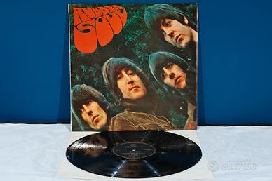 The Beatles RUBBER SOUL LP EX/EX Vinile 1965 RaRo