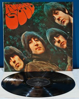 The Beatles RUBBER SOUL LP EX/EX Vinile 1965 RaRo
