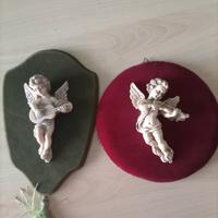 angeli vintage d'epoca da appendere 