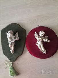 angeli vintage d'epoca da appendere 