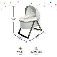 👶 Ingenuity FoldAway Rocking Wood Bassinet OM-5M 