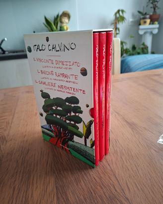 Cofanetto Trilogia Italo Calvino Illustrata