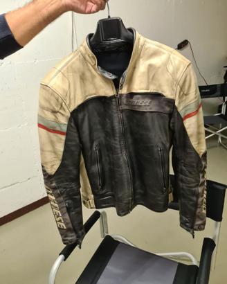 Giacca Dainese Stripes evo pelle taglia 50