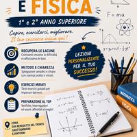 RIPETIZIONI MATEMATICA E FISICA