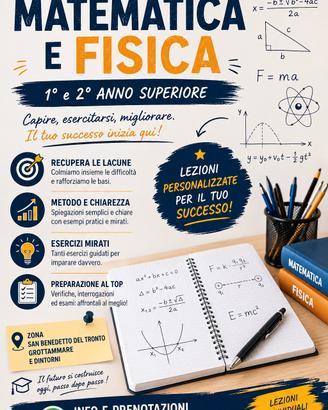 RIPETIZIONI MATEMATICA E FISICA
