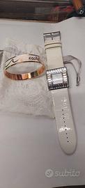 Set  donna guess ,orologio più bracciale ,original