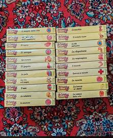 Videocassette vintage espolarando il corpo umano 
